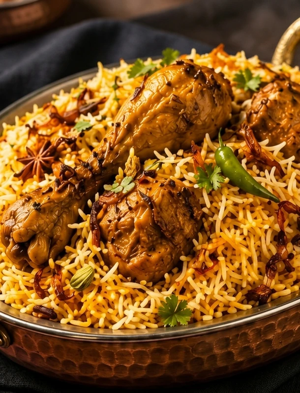 Chicken Dum Biryani for delivery from Harum Restaurant & Caterer in Castleridge Calgary